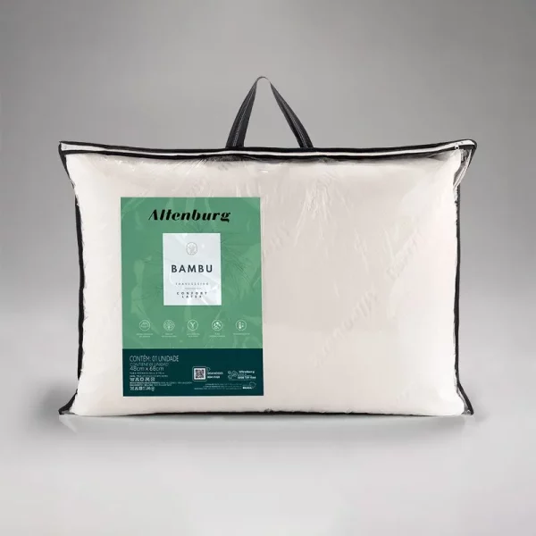 Travesseiro Confort Látex Bambu